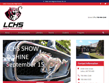 Tablet Screenshot of lchs.blackgold.ca
