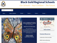 Tablet Screenshot of blackgold.ca